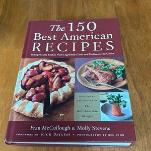 The 150 Best American Recipes cookbook. Never used. 2006